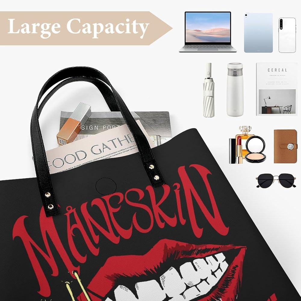Måneskin(Maneskin/マネスキン)オフィシャルバッグ【完売品】 Amazon | [ユプヴィヴィ] Maneskin Band マネスキン トート